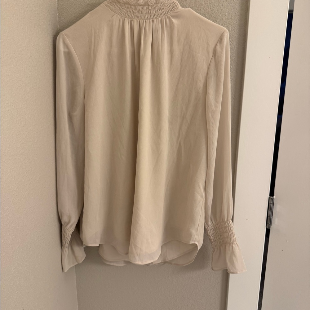 Ann Taylor Cream Blouse